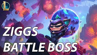 Battleboss Ziggs Skin Spotlight from League of Legends [upl. by Llemmart180]