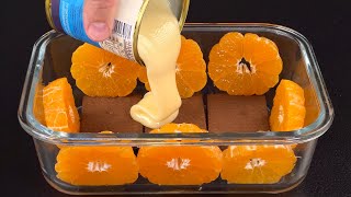 Königliches Neujahrsdessert mit Mandarine Es wird Sie beeindrucken Ohne Backen [upl. by Adali]