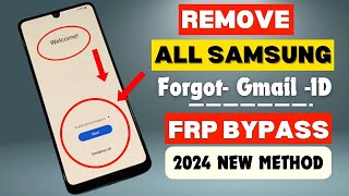 Samsung FRP Bypass 2024 All Android 14131211 BY New Trick 1 Click Remove Latest Security Patch [upl. by Johst]