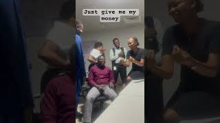 Just Give Me My Money Challenge on Our Leaders 😂😂fun work lol prank k [upl. by Brocklin]