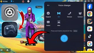 How To Change Voice In Free Fire 2024  Voice Changer App For Free Fire 2024  FF Voice Changer 2024 [upl. by Keraj]