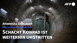 Schacht Konrad Das AtommüllEndlager ist noch immer umstritten  AFP [upl. by Aihsakal]