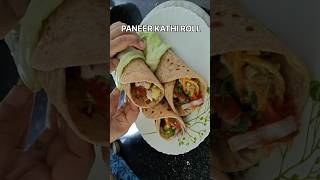 PANEER KATHI ROLL shots food cooking [upl. by Audrie508]