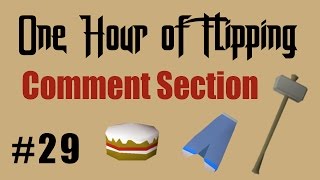 OSRS Flipping Items From the Youtube Comment Section Episode 29 A One Hour Flipping Challenge [upl. by Richmond]