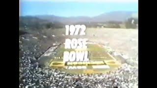 1972 Rose Bowl Game Stanford vs Michigan Opening [upl. by Franz]