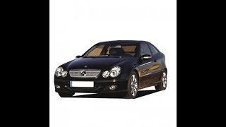 Mercedes C Coupe CL203  Service Information and Owners Manual [upl. by Nnaassilem299]