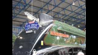 Mallard 75  the Great Gathering at York National Railway Museum NRM [upl. by Etteiluj]