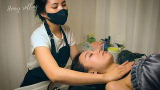 Indulge in the Art of Hair Spa amp Facial Massage with DANCING FINGERS at ALA Spa  Asmr for Sleep [upl. by Emmi]