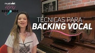 Como fazer BACKING VOCAL Anny Responde [upl. by Atinauj300]