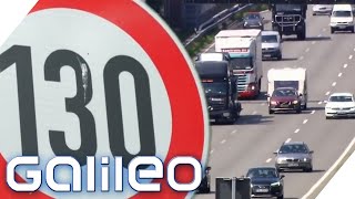 Tempolimit auf der Autobahn Dafür oder Dagegen  Galileo  ProSieben [upl. by Belle]