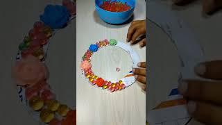 How to Make Round Flowers With Magic Balls shorts diy waterballs craft [upl. by Aenyl]