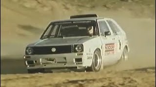 Pikes Peak Hill Climb 1987  Jochi Kleint  Volkswagen Golf Pikes Peak BiMotor [upl. by Miguelita]