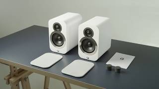 Q Acoustics Unboxing Video  Q3010i Bookshelf Speakers Pair [upl. by Loriner487]