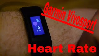 Garmin Vivosport Does It Monitor Heart Rate 247 [upl. by Wein]