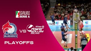 Piacenza vs Milano  Highlights  SuperLega  Playoffs [upl. by Ioved]