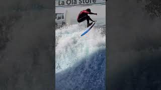 Eric Silverman Flow Barrel Pro Practice LaOla Mall Sport Santiago Chile FlowRider Championship [upl. by Nisior450]