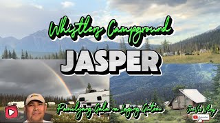 Whistlers Campground  Jasper Alberta [upl. by Yenolem]