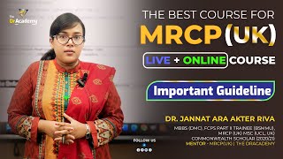 MRCP Part1  International Online Course  The DrAcademy [upl. by Nirehtak]