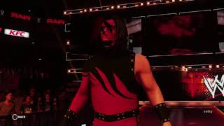 WWE 2K18  Kane 98 Entrance [upl. by Ajnotal]