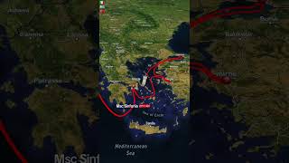 Msc Sinfonia Eastern Mediterranean Cruise MSC Sinfonia cruise from to Bari Italy [upl. by Franny]