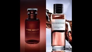 Louis Vuitton Ombre Nomade VS Dior Oud Rosewood lequel choisir [upl. by Nidak]