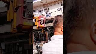 Indore junction MG Road Nagar Nigam Maintenance Work ampMpeb ISP Cable Remove Work ftth electrical [upl. by Mireielle]