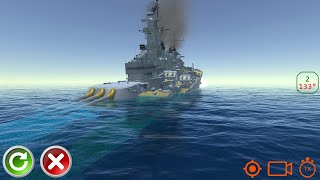 USS Iowa Sinking  Ship Handling Simulator  Ship Mooring 3D [upl. by Oicnedurp438]