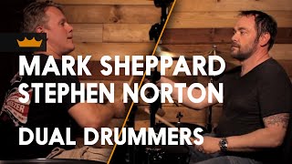 Mark Sheppard amp Stephen Norton Dual Drummers  Remo [upl. by Frechette]