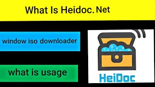 What Is HeidocNet Windows Iso Downloader [upl. by Cousins]