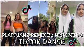 TikTok Dance Compilation Plain Jane Remix By Nicki Minaj [upl. by Haorbed]