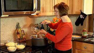 Jeffs Mom Carol Bickford Prepares Lasagna from Her Recipe Book  Pit Stop in a Southern Kitchen [upl. by Leahcimauhsoj]