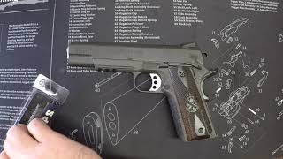 VZ Grips  New Grip Install on a Full Sized 1911 [upl. by Chenee]