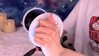 ASMR Fast Ear Massage for Stress Relief amp Sleep 😴 3Dio lotion gel pads cream etc 15Hr 耳マッサージ [upl. by Dynah]