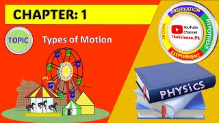 Physics class 9 Types of motion translatory rotatory vibratory circular linear random linear motion [upl. by Ettenwahs]