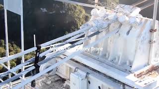 Arecibo Observatory Collapse Drone View HD [upl. by Mcripley]