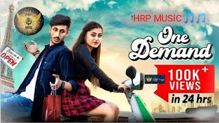 One demand song official video  Latest new Haryanvi song  lovish arnaicha [upl. by Bay]