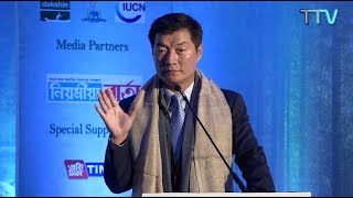 CTA President Dr Lobsang Sangay speech at the 5th Rabindranath Barthakur Memorial Lecture [upl. by Chaddy674]