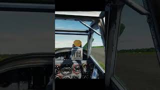 Landing a damaged Bf109 K4 on the WW2 Project Overlord server dcs dcsworld shorts bf109 [upl. by Anallise]