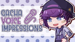 GACHA VOICE IMPRESSIONS [upl. by Ainahpets]