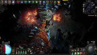 POE 324 12L carrion golem  zombie necromancer T17 mapping12L召喚食腐魔像殭屍 T17刷圖演示 [upl. by Eednyl]