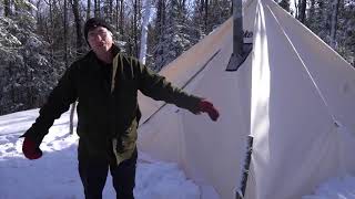 Esker Hot Tent Pros and Cons [upl. by Lebiralc]