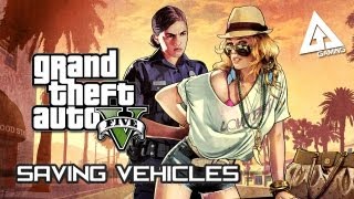 GTA 5 How to Save Your Cars Grand Theft Auto V [upl. by Parette]