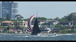 Nimbus and Gypsy  Spinnaker Drag Race [upl. by Elmo389]