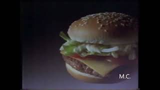 MC Donald´s  Hamburger Royal TS  1991 Werbung [upl. by Alleahcim]