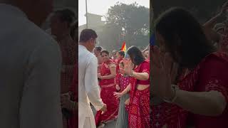 Blessings Unfold Glimpses of Jain Guru’s Arrival at CA Ankita Patni’s Residence [upl. by Atteinotna]