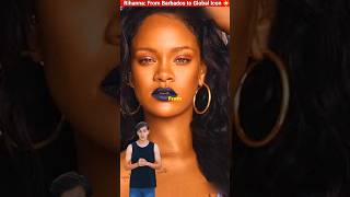 Rihanna From Barbados to Global Icon 🌟  Rihanna  shorts youtubeshorts rihanna hollywoood [upl. by Dominick]