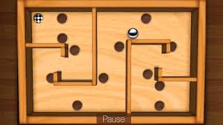 Wooden Labyrinth 3D with ads  iOS Game  Gameplay [upl. by Ad]