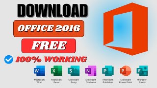 How to Download Microsoft Office 2016 for Free  Download MS Word Excel PowerPoint in Windows 10 [upl. by Salita842]