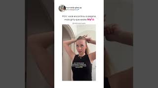 As fases do penteado 🤭💕 hair tutorial viral shorts [upl. by Rob]