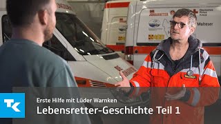 Erste Hilfe mit Lüder Warnken  LebensretterGeschichte Teil 1 [upl. by Naitsirhc302]